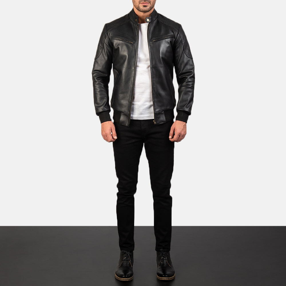 Ninth Street Bomber Jacket - Black for sale