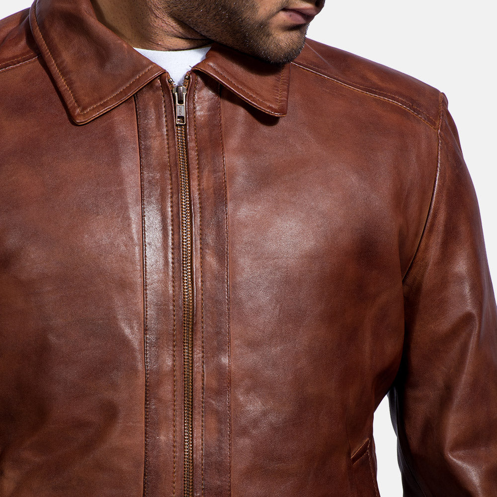 Auburn Forge Leather Jacket for sale
