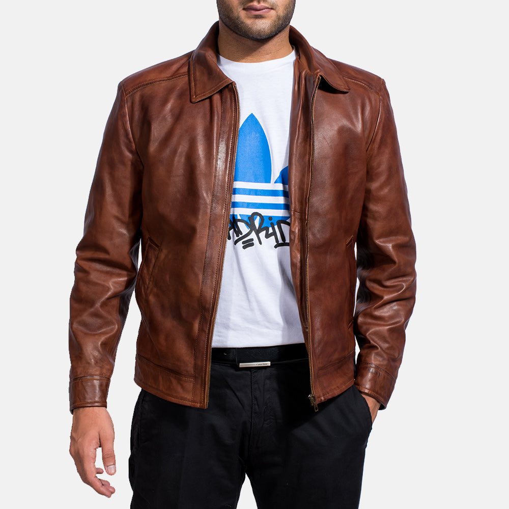 Auburn Forge Leather Jacket for sale