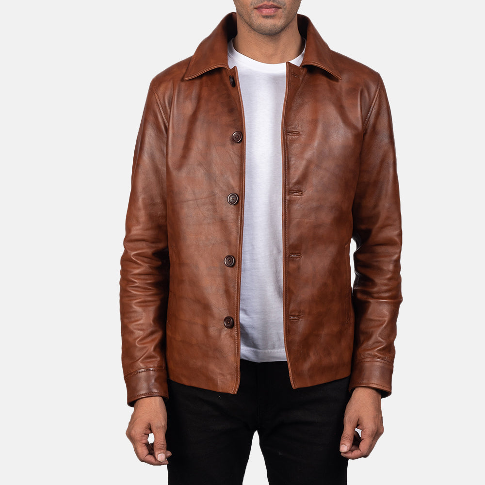 Blackthorn Edge Leather Jacket for sale