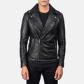 Blazefury Trail Leather Biker Jacket for sale