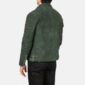 Canyontrail Suede Leather Biker Jacket For Sale