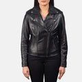 Crimsonflare Leather Biker Jacket For Sale