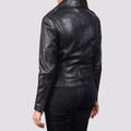 Crimsonflare Leather Biker Jacket For Sale