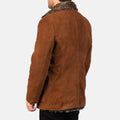Duskborne Regal Leather Coat For Sale