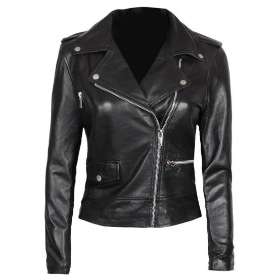Fieravé Blaze Leather Biker Jacket For Sale