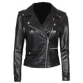 Fieravé Blaze Leather Biker Jacket For Sale