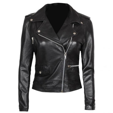 Fieravé Blaze Leather Biker Jacket For Sale