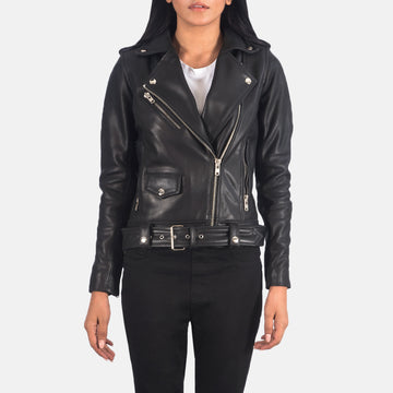 Fluxira Rogue Leather Biker Jacket for sale