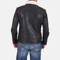 Fur Collar Leather Shirt for sale 