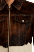 Furion Vintage Cowhide Leather Jacket for sale