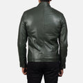 Ionic Vintage Leather Biker Jacket for sale