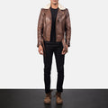 Ironfang Rebel Leather Biker Jacket for sale