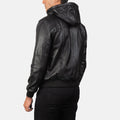 Kaelric Noir Moto Bomber Jacket for sale