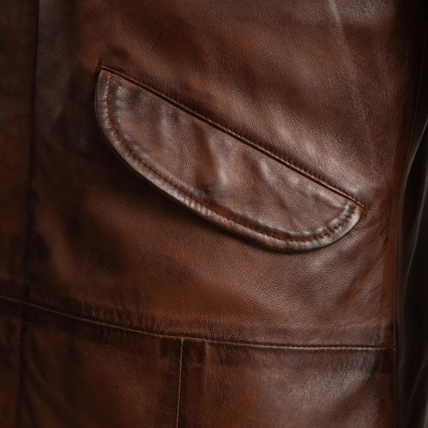 Kastrel Forge Leather Parka for sale