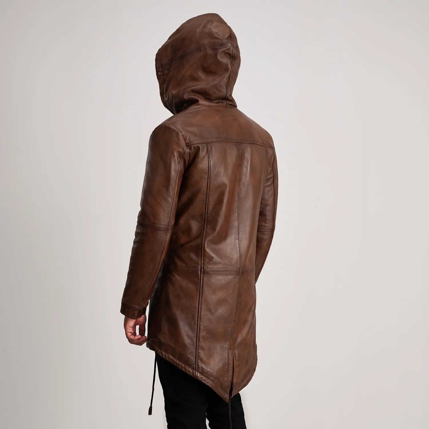 Kastrel Forge Leather Parka for sale