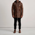 Kastrel Forge Leather Parka for sale