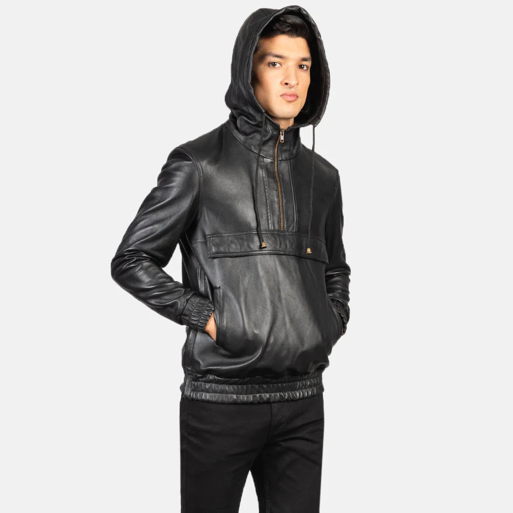Kenton UrbanFlex Leather Pullover Jacket for sale