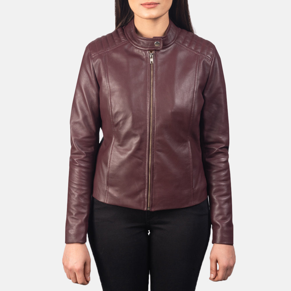 Lustré Prime Leather Jacket For Sale