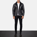 Night Fury Biker Jacket - Black for sale