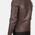 Valiant Biker Leather Jacket for sale