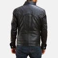 Ranchson Leather Shirt - Black for sale