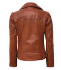 Ophira Blaze Leather Biker Jacket For Sale