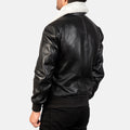 Ravencrest Fur Collar Leather Jacket for sale