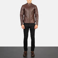 Ravenholt Edge Leather Biker Jacket for sale