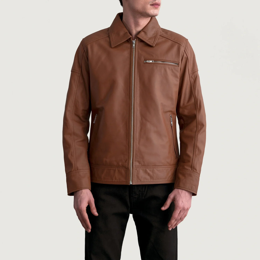 Ravorn Edge Matte Biker Jacket for sale