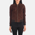 Rustvale Prime Suede Leather Bomber For Sale
