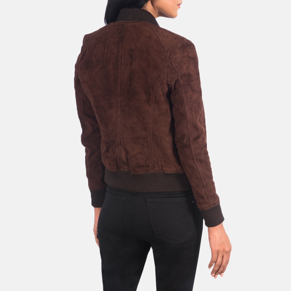 Rustvale Prime Suede Leather Bomber For Sale