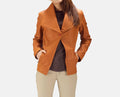 Serenya Edge Leather Blazer For Sale