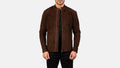 Velocity Suede Biker Jacket for sale