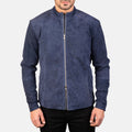 Velocity Suede Biker Jacket for sale