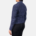 Velora Crest Suede Leather Jacket For Sale