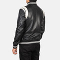 Victory Lane Leather Varsity Jacket for sale