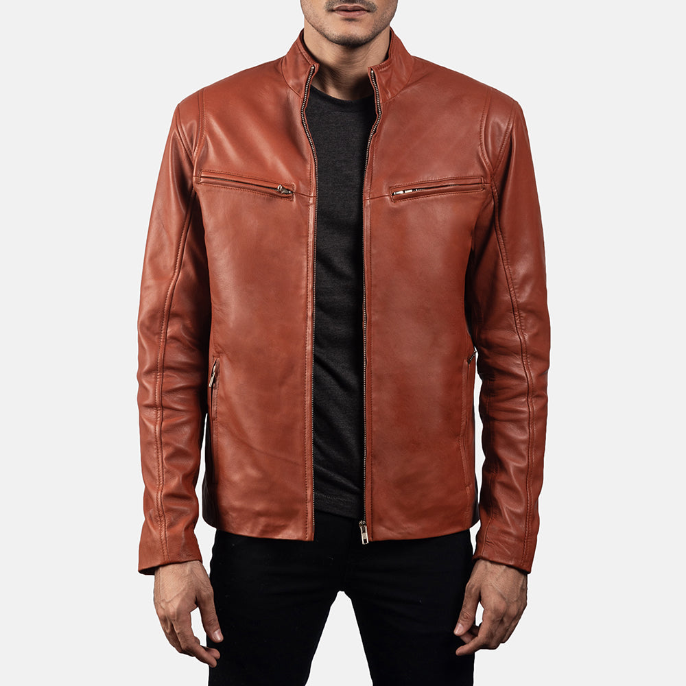 Voltarc Classic Leather Jacket for sale