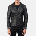 Voltborne Rogue Leather Biker Jacket for sale