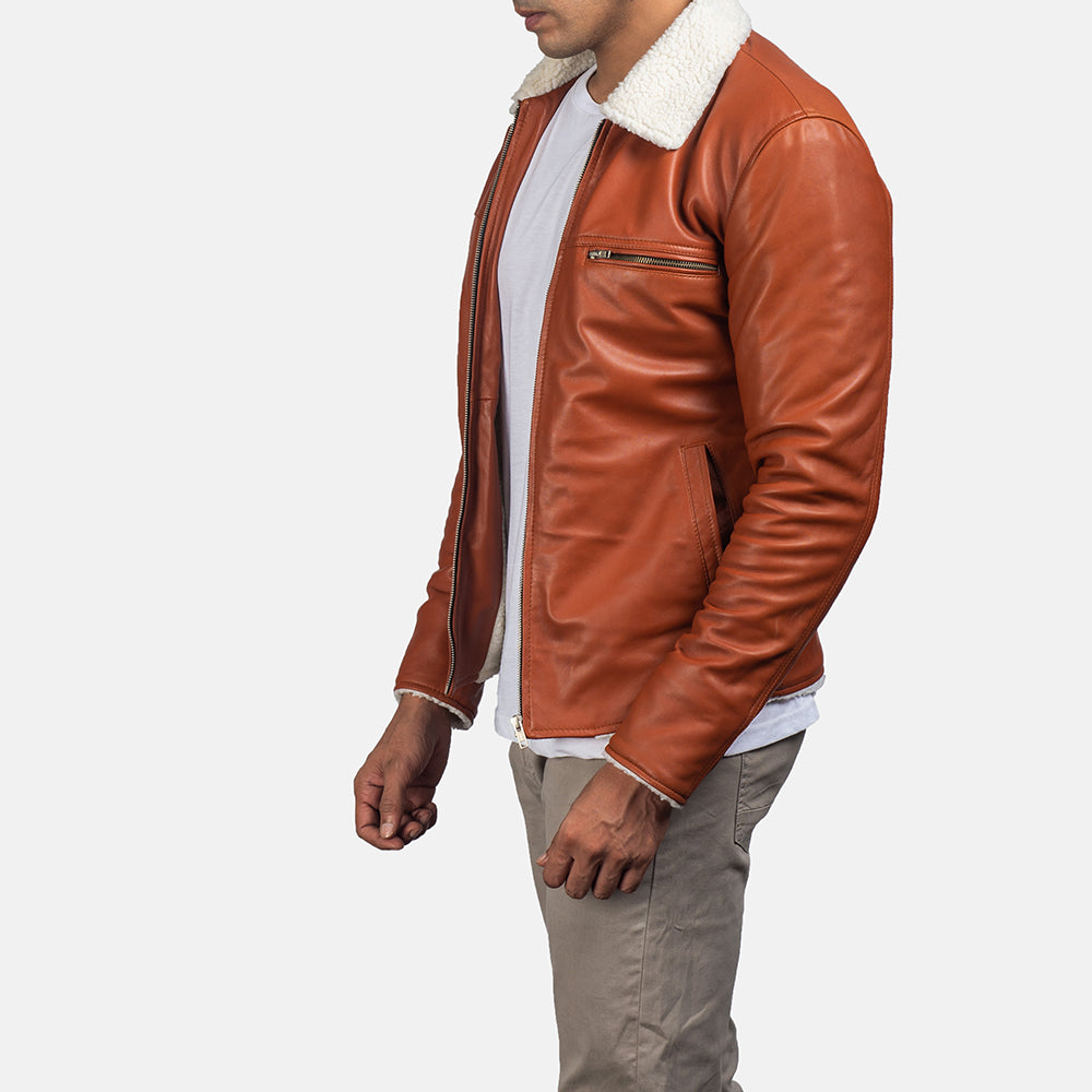 Danfrost Shearling Jacket - Light Brown for sale