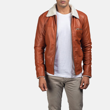 Danfrost Shearling Jacket - Light Brown for sale